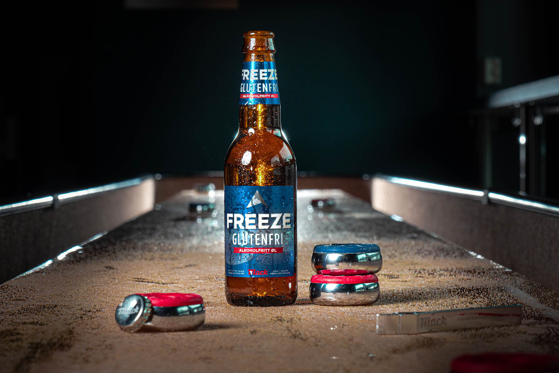 Mack Alkoholfri Freezer på shuffleboard